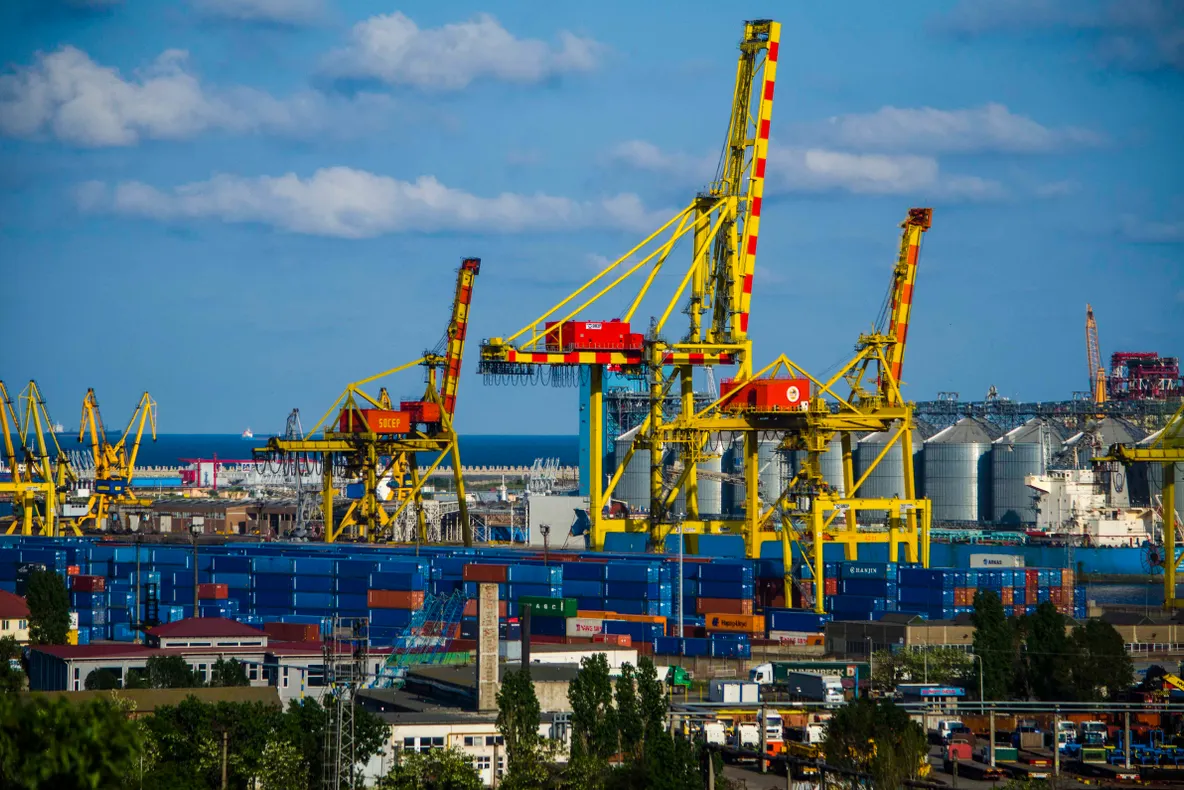 Traficul de mărfuri, în creștere în porturile maritime românești