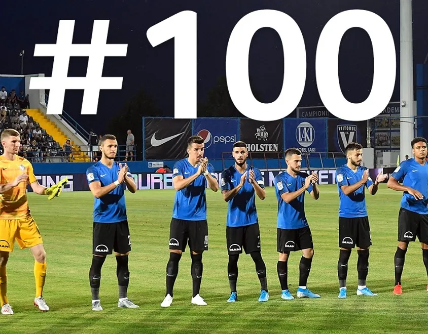 FOTO| FC Viitorul, victoria cu numărul 100 în Liga 1