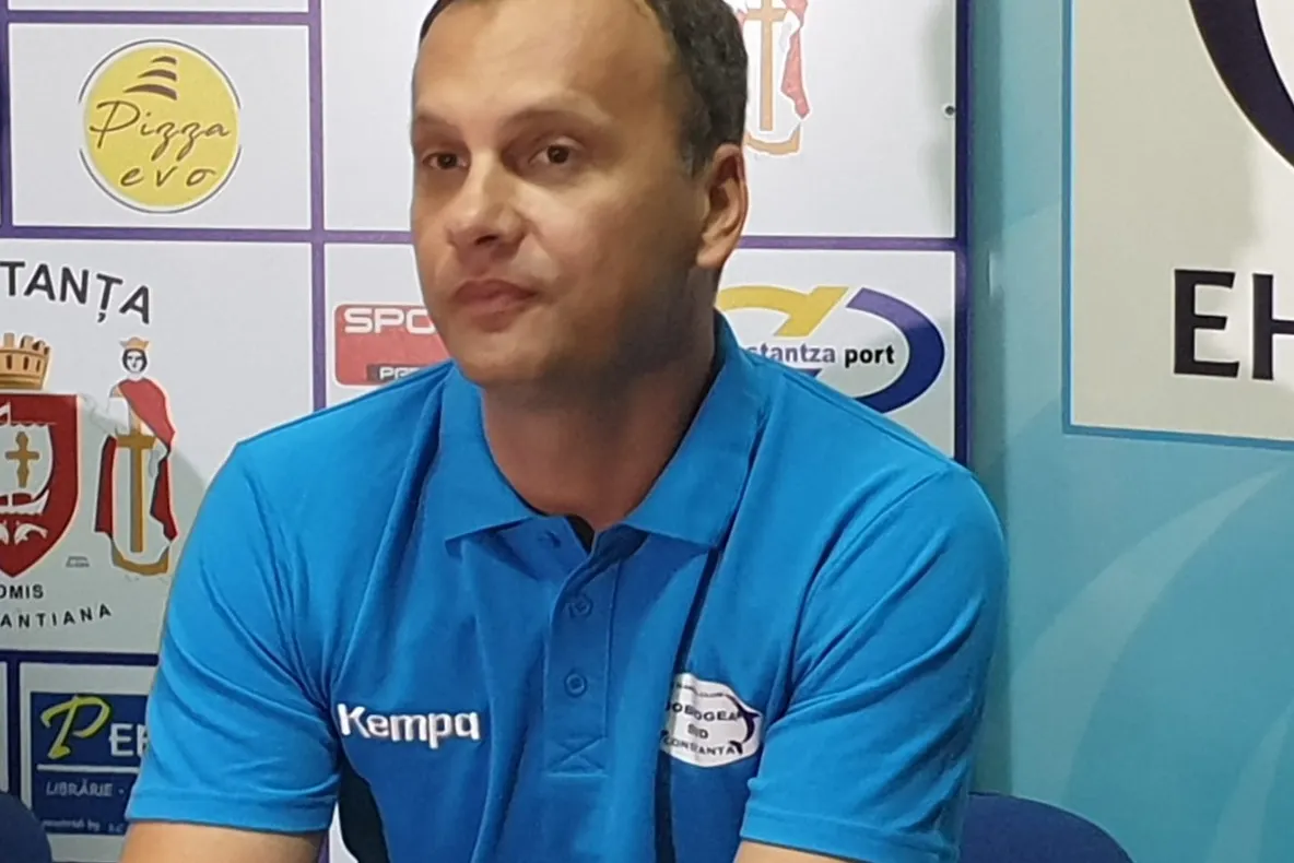 FOTO VIDEO| HC Dobrogea Sud și-a prezentat noul antrenor!