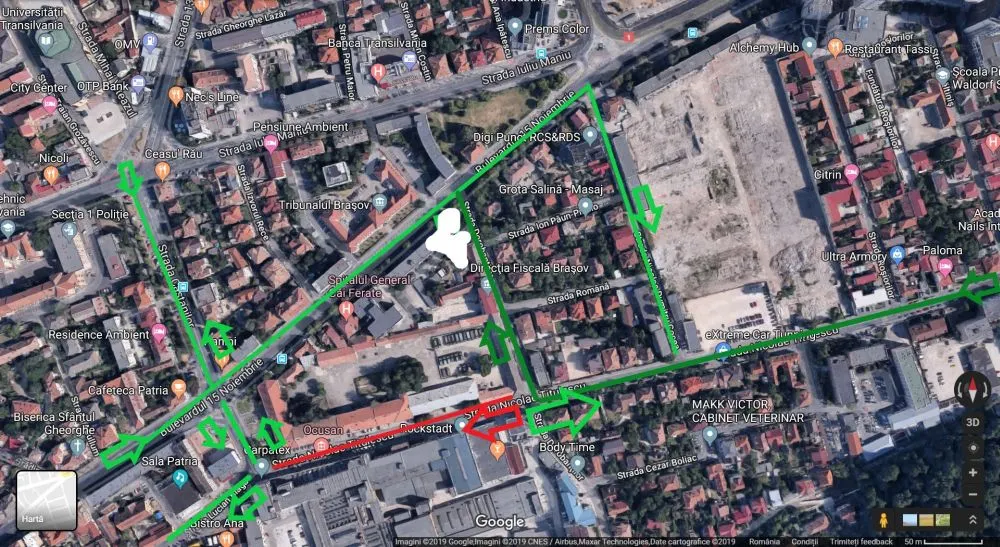 De mâine, strada Mihai Viteazul intră în reabilitare