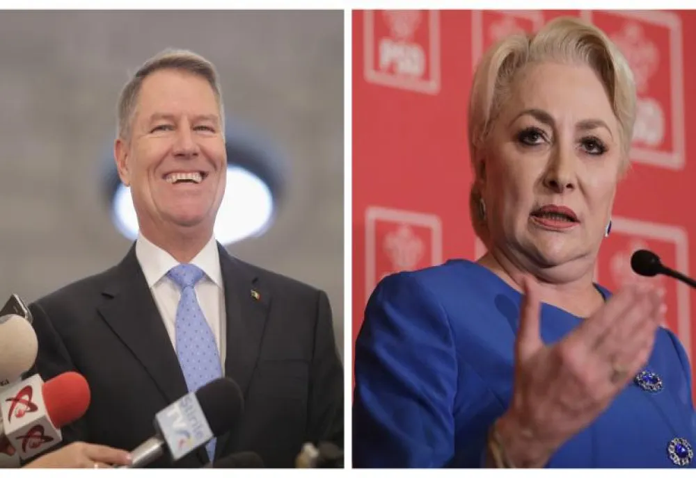 ALEGERI PREZIDENȚIALE 2019, rezultate parțiale: Iohannis - 36,91 la sută, Dăncilă - 23,45 la sută