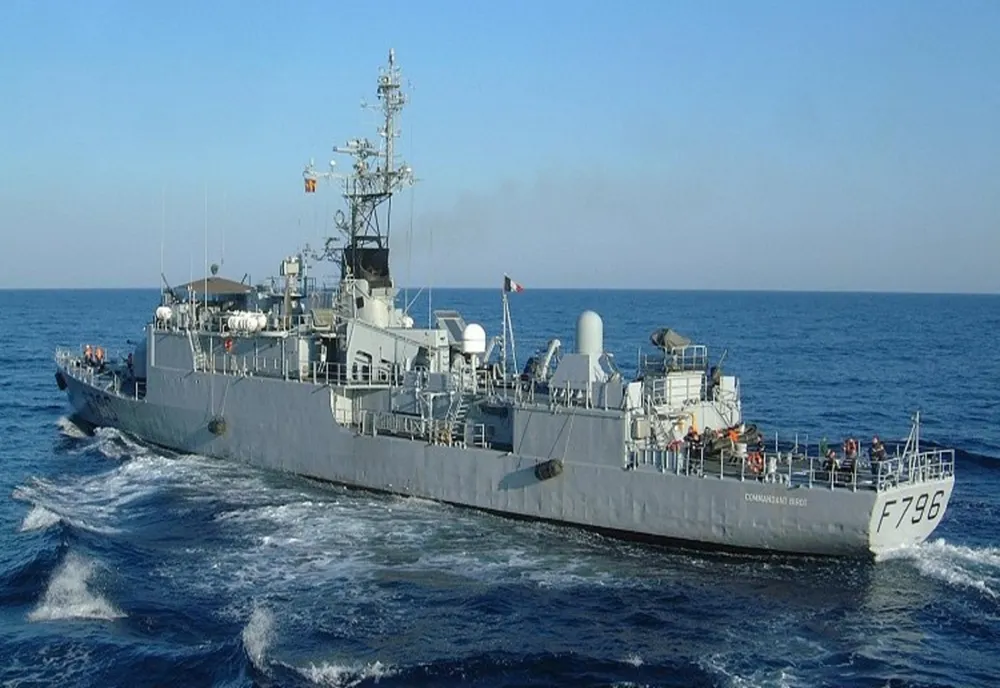 Nava maritimă franceză de patrulare, escală în Portul Constanța