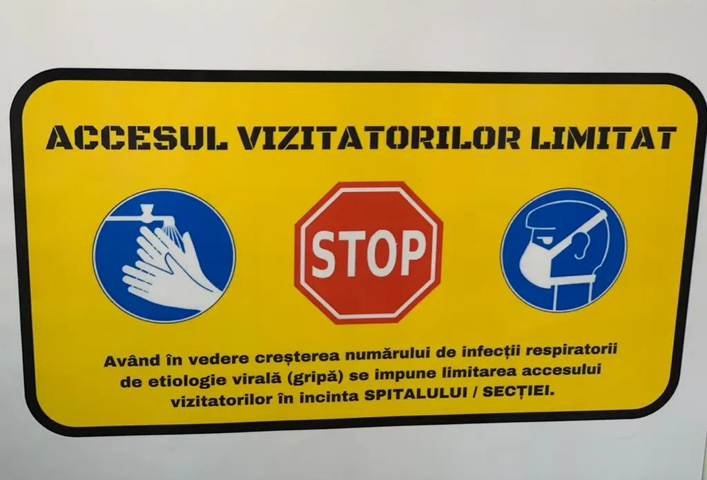 Măsuri speciale la Spitalul Municipal de Boli Infecțioase, din cauza gripei