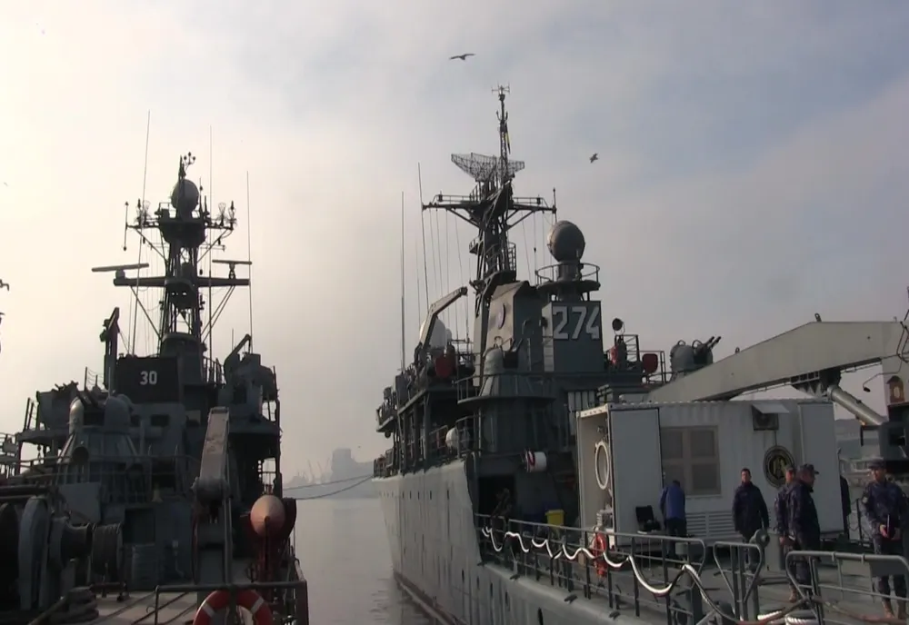 FOTO VIDEO| Inamicul din adâncuri. România conduce lupta împotriva minelor marine de război