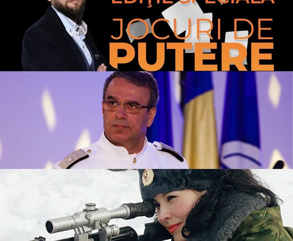 Ediție specială "Jocuri de putere" în această seară! În exlusivitate, față în față cu amiralul Vergil Chițac