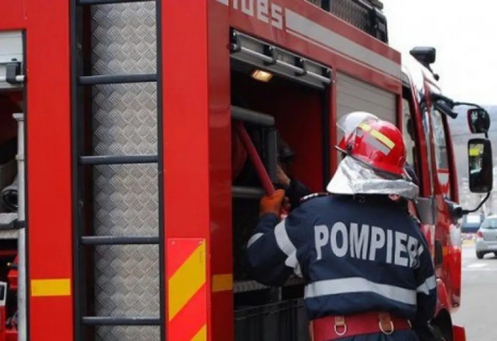 Incendiu la o terasă din Mamaia