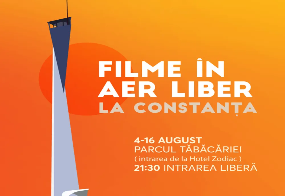 Filme în aer liber la Constanța
