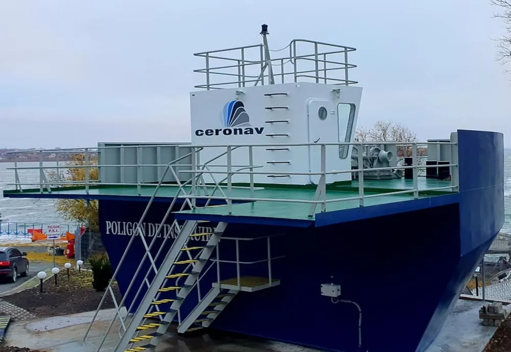 Poligon de instruire marinărească la CERONAV