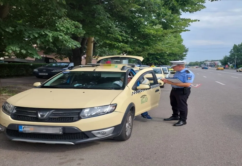 Taximetriștii constănțeni, la control