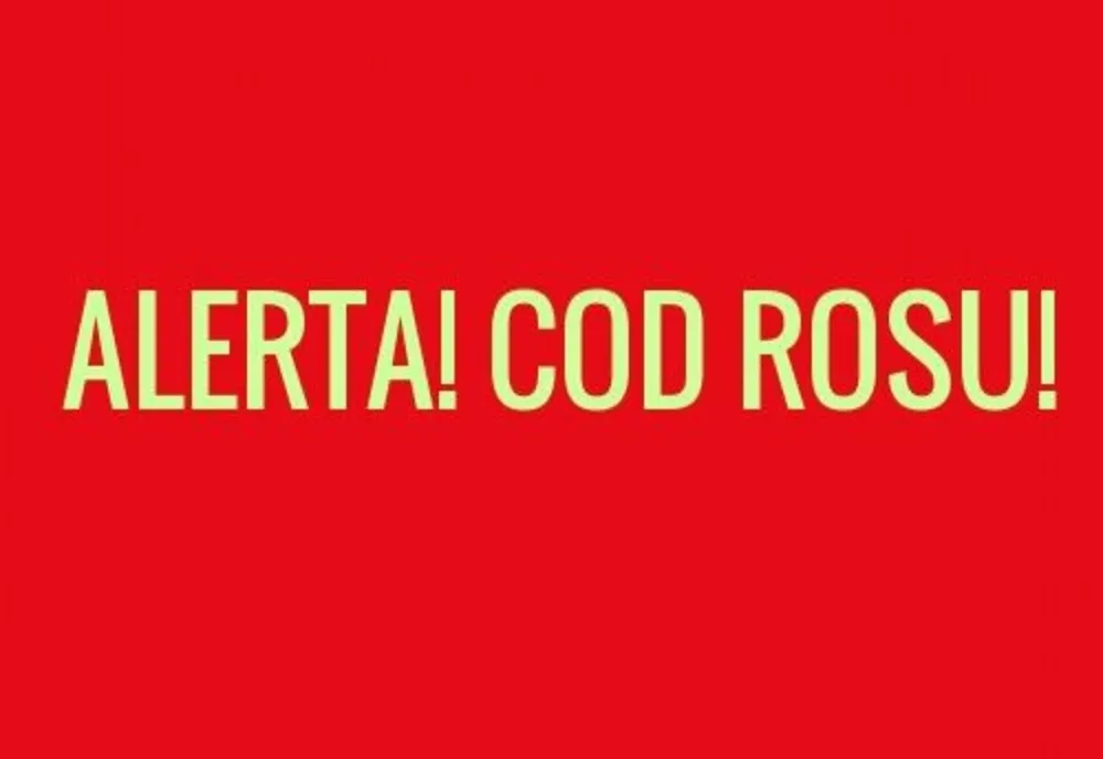 Cod roșu de ploi torențiale  în județul Tulcea