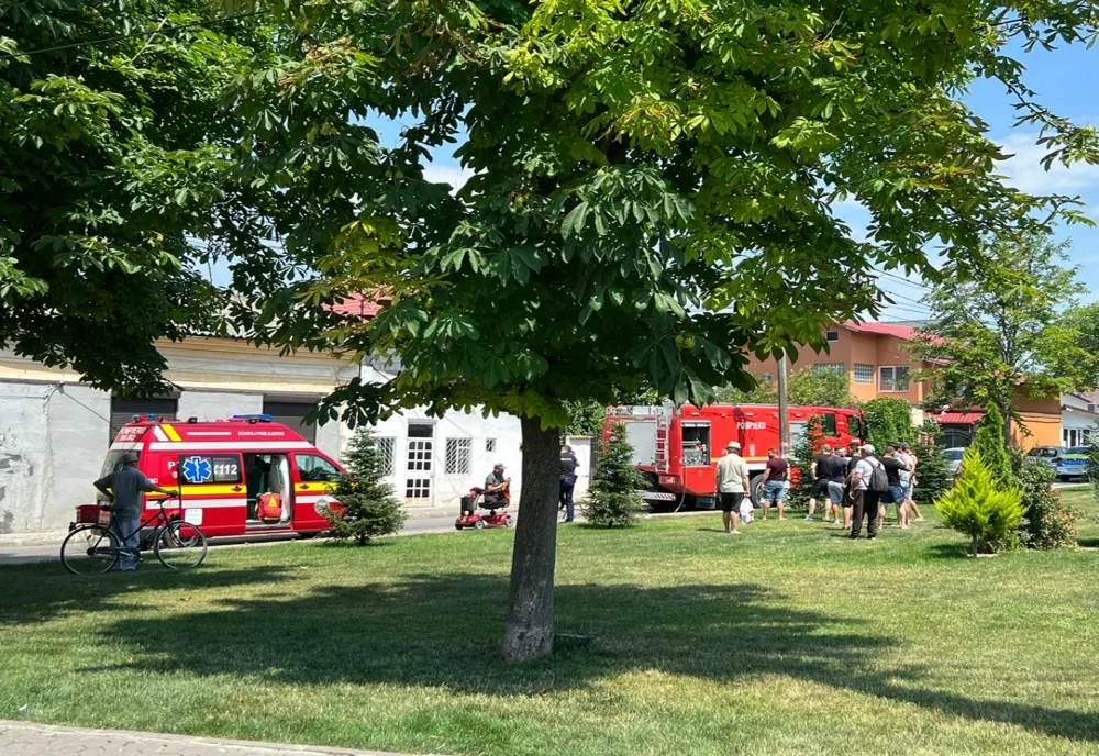 Incendiu casă în Medgidia