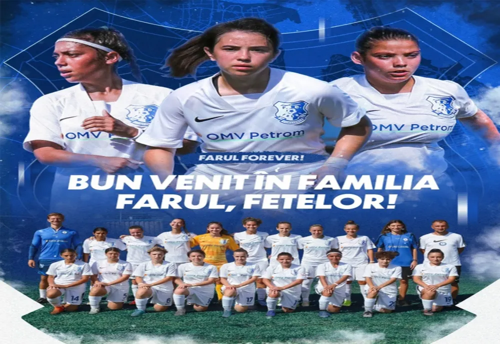 Farul Constanţa va avea  o echipă de fotbal feminin