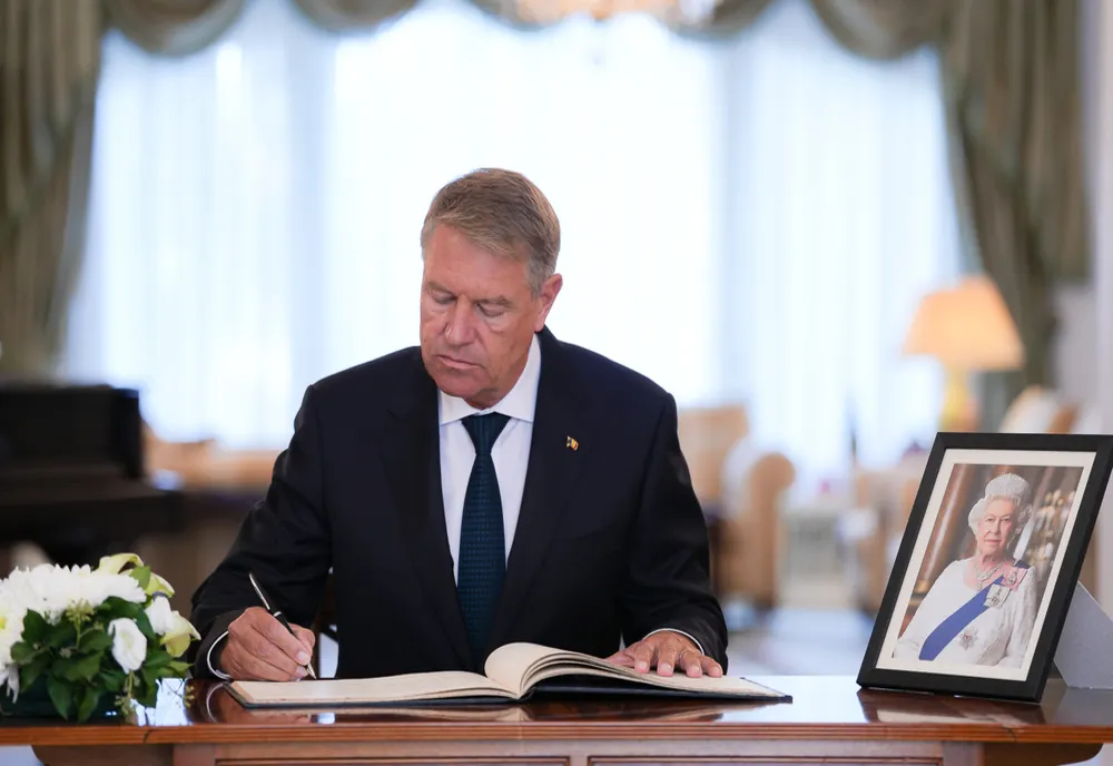 Klaus Iohannis va participa la funeraliile Reginei Elisabeta a II-a