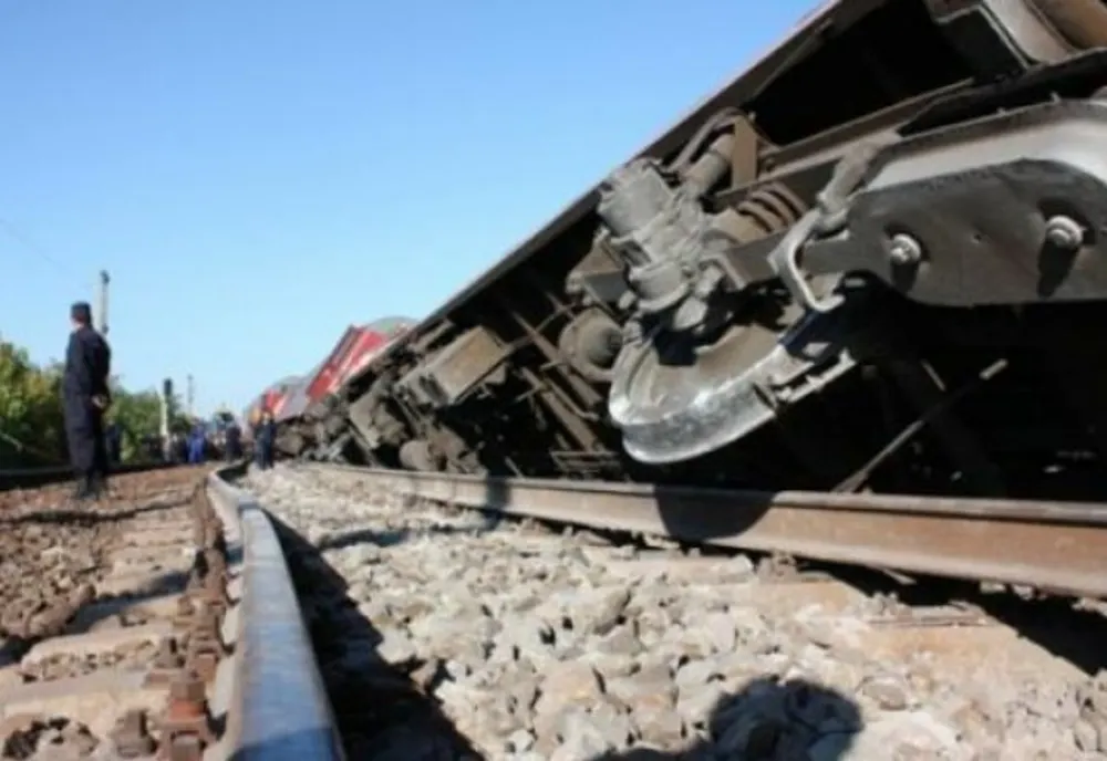 Un tren cu cereale din Ucraina a deraiat în drumul spre Portul Constanța