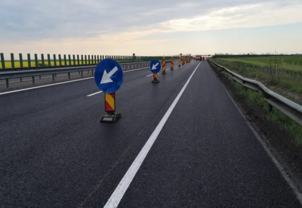 Atenție, șoferi! Trafic restricționat pe A4 Ovidiu - Agigea