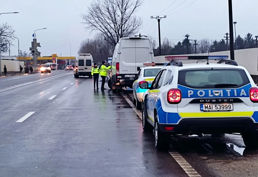 Razie de amploare a polițiștilor. Amenzi și permise suspendate