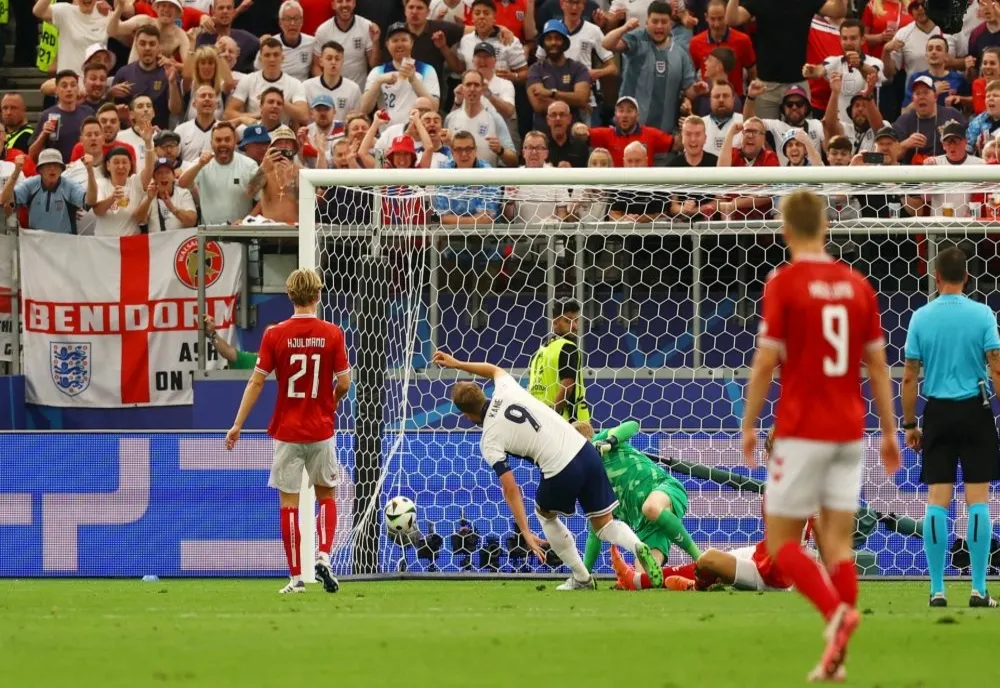 EURO 2024: Anglia și Danemarca au terminat la egalitate