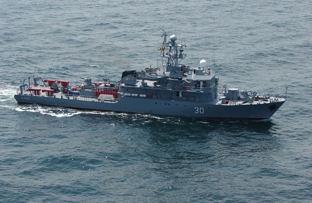 Dragor maritim românesc, integrat într-o grupare navală a NATO