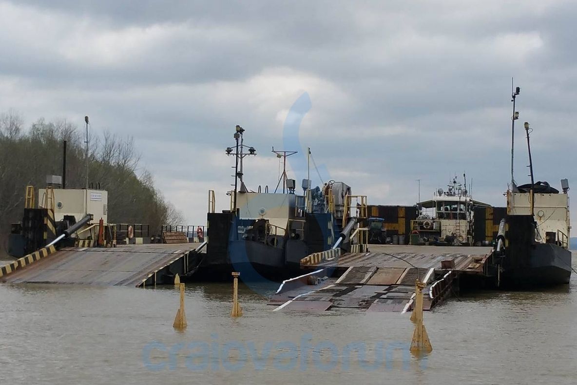 Linie de feribot între România și Ucraina