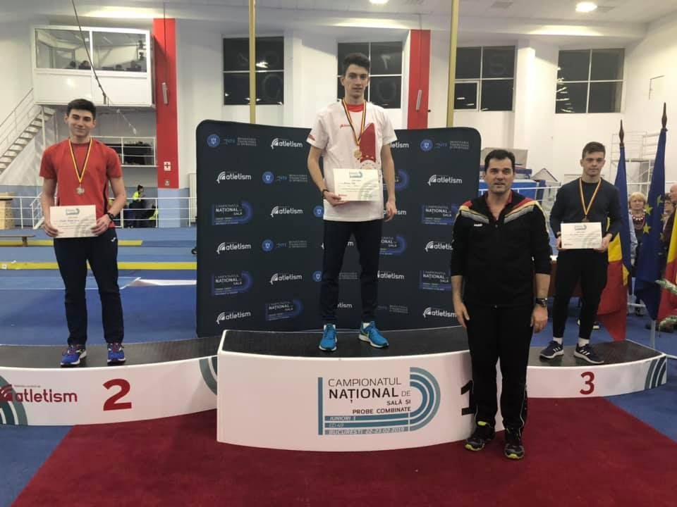 Medalii pentru atleții constănțeni. Petre Marian campion național la triplusalt