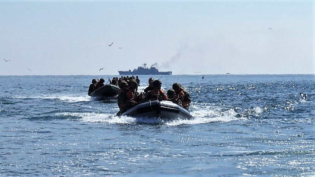 Infanteria marină la ceas de sărbătoare - 79 de ani de la înființarea primului batalion