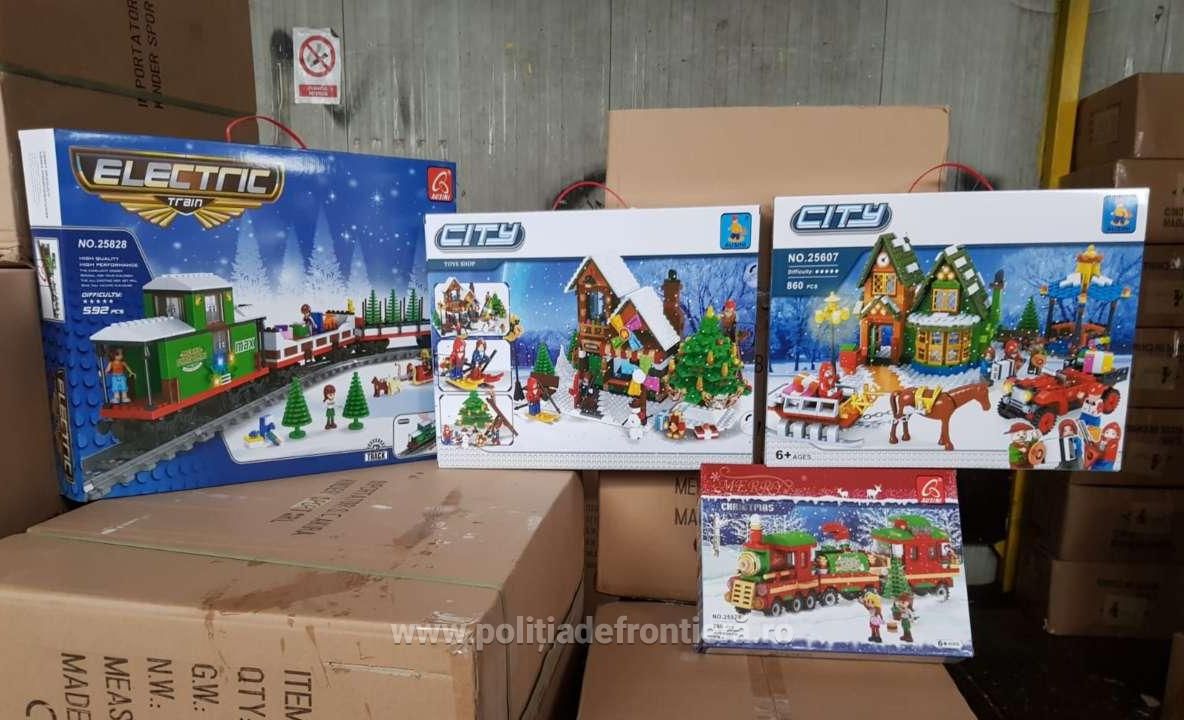 Jocuri contrafăcute, confiscate în Portul Constanţa Sud Agigea