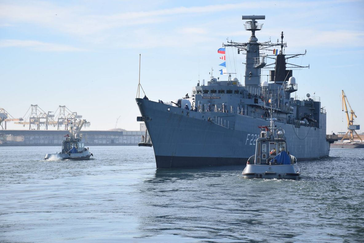 „Regele Ferdinand” se va integra în gruparea navală permanentă NATO SNMG-2