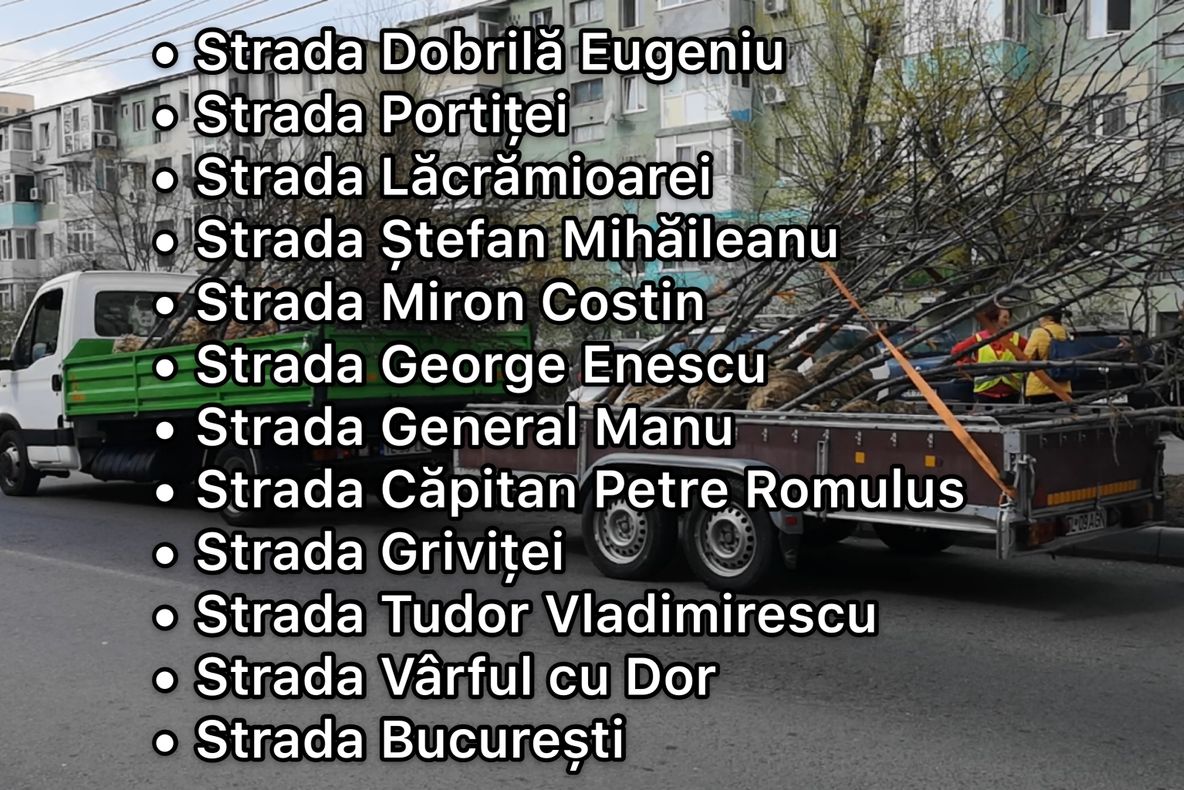 Primăria Municipiului Constanța continuă plantările de primăvară!