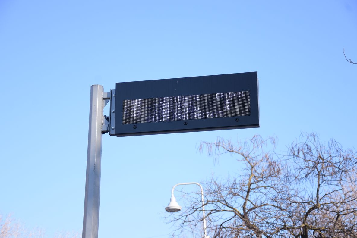 Disfuncționalități în sistemul RATC de informare a călătorilor