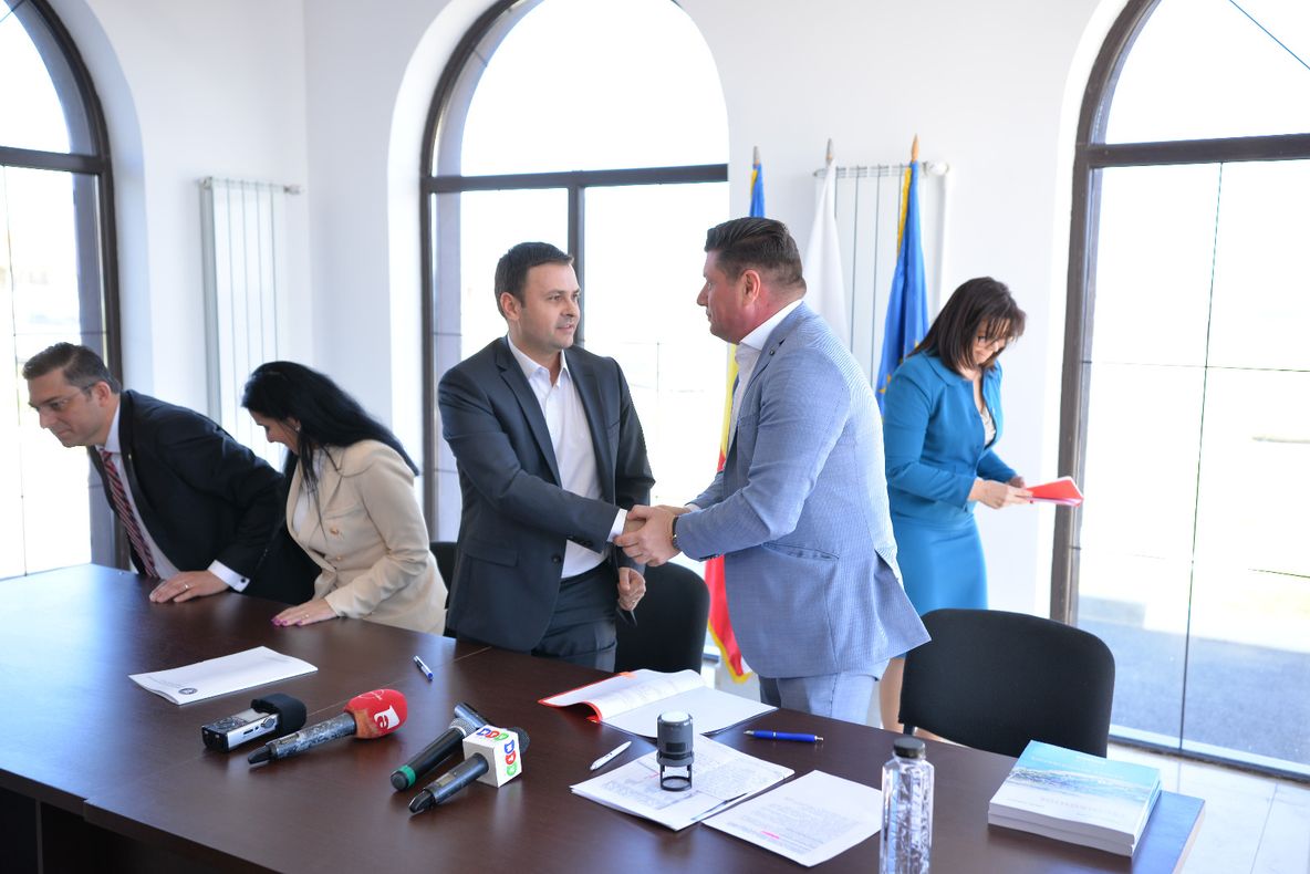 Strada Lacului din Techirghiol, reabilitată cu peste 10 milioane de lei, fonduri europene