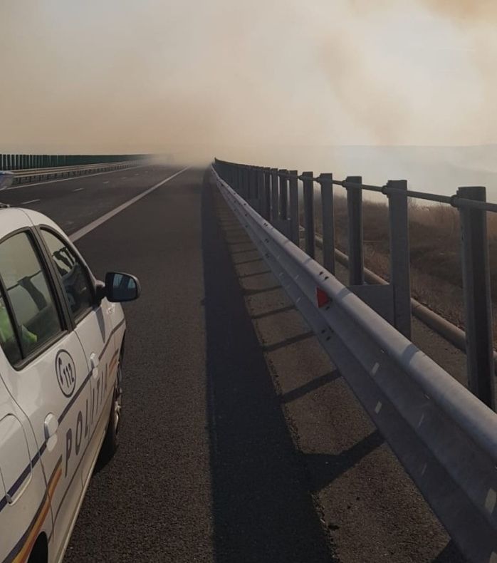 Trafic îngreunat pe Autostrada București - Constanța