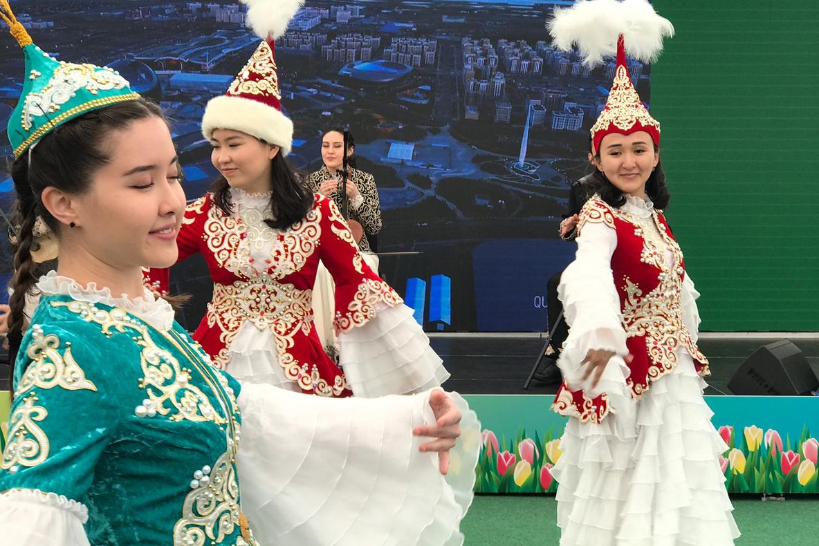 FOTO VIDEO|  Nauryz, sărbătoarea renașterii naturii, la Năvodari