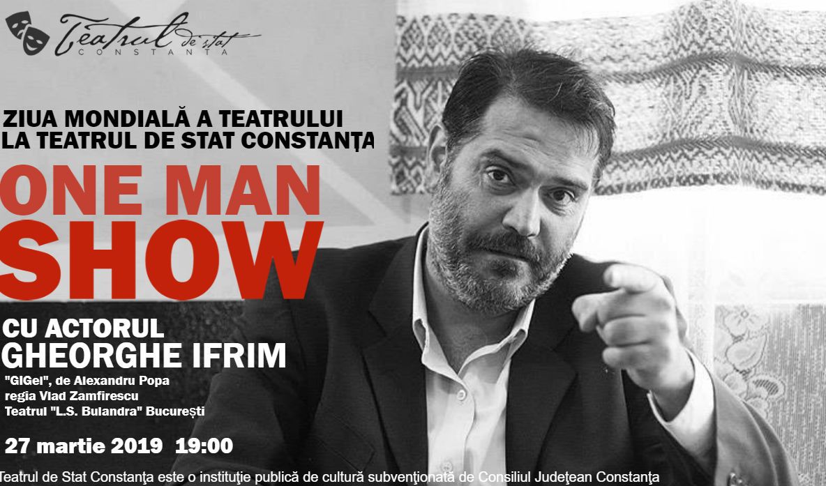 Spectacol cu intrare liberă de Ziua Mondială a Teatrului