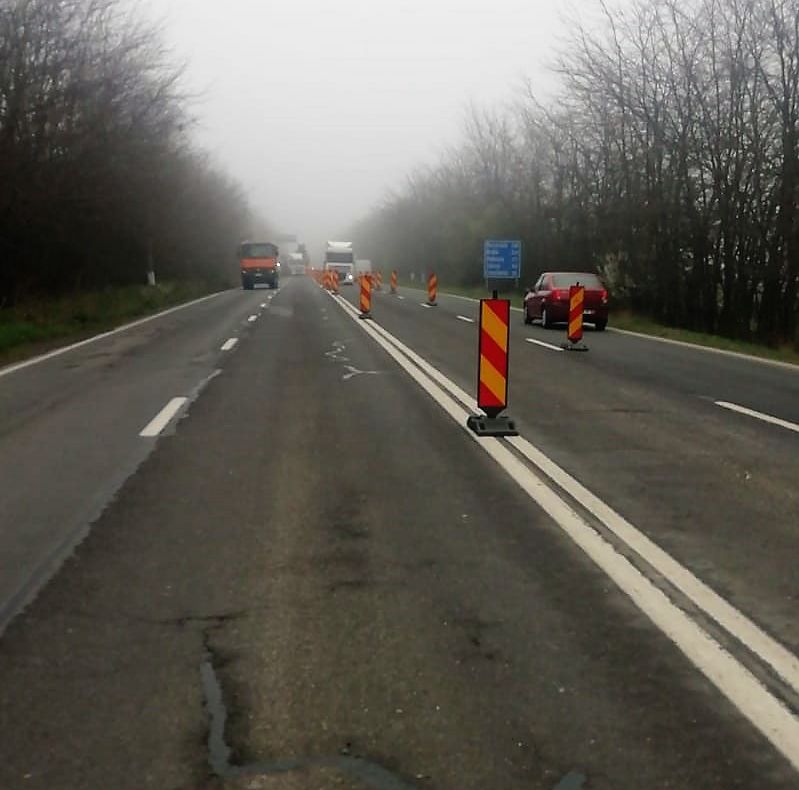 Au început lucrările de reparare a DN 39 între Tuzla și 23 August