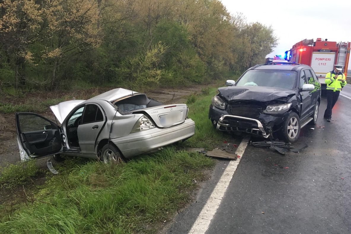 Bărbat rănit grav într-un accident produs în Mircea Vodă (VIDEO)