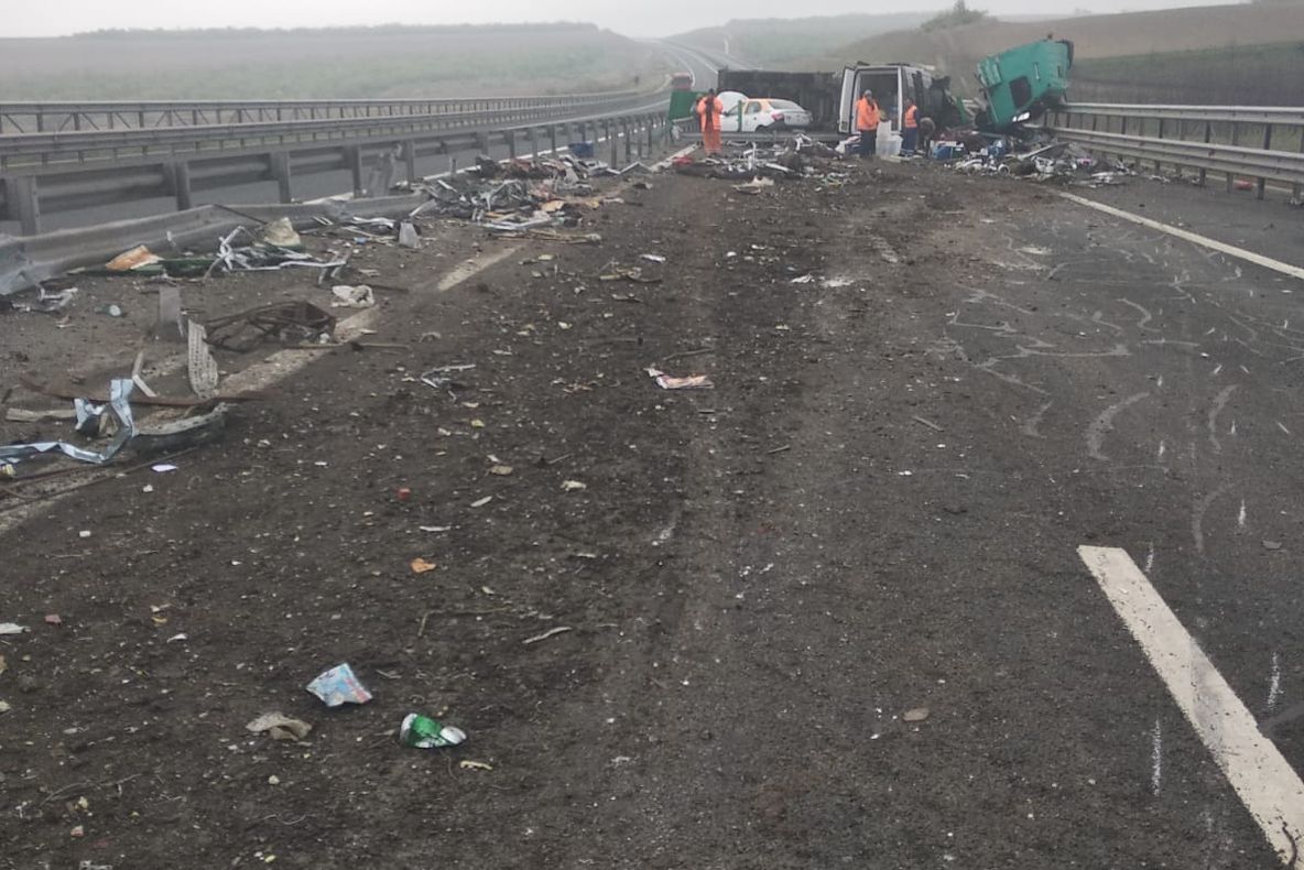 Circulație deviată pe A2 din cauza unui accident rutier