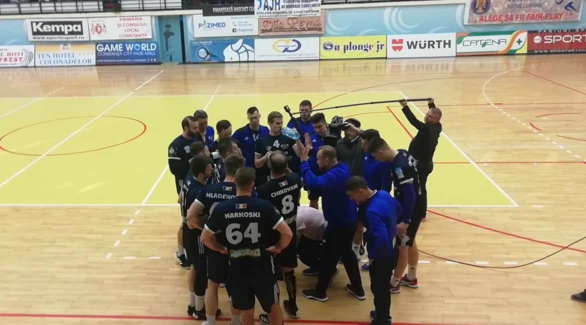 FOTO| "Un pas mare spre finală."HC Dobrogea Sud învinge CSM București