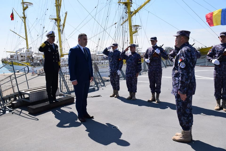 FOTO| Ministrul apărării naționale, Gabriel Leș, vizită în garnizoanele Constanța și Mangalia