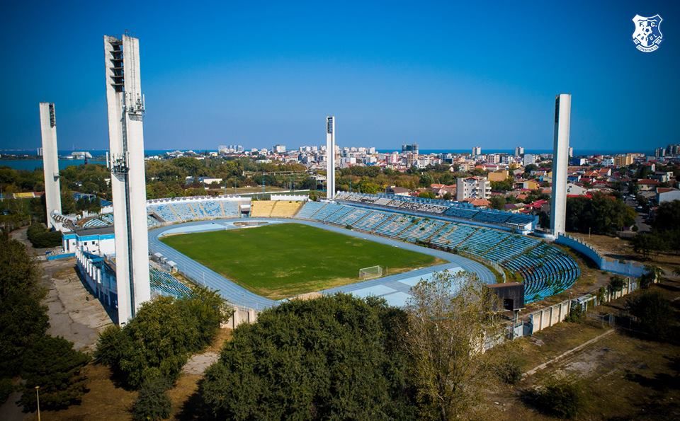 Meci demonstrativ FC Farul Constanța – România, echipe de old boys