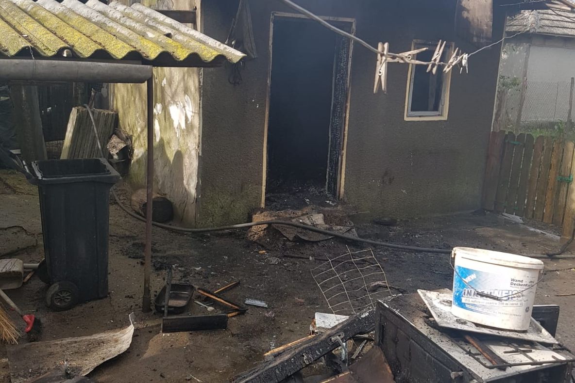 Bătrân găsit mort după ce o butelie a explodat într-o gospodărie din Topraisar (video)