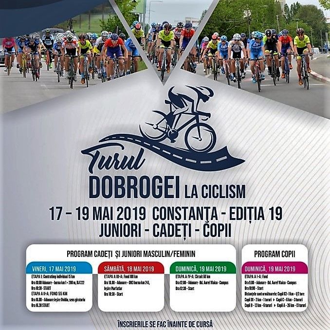 Turul Dobrogei la ciclism restricționează traficul pe bulevardul Aurel Vlaicu