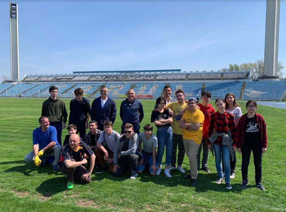 FOTO| Stadionul “Gheorghe Hagi” pregătit pentru derby-ul FC Farul - Petrolul Ploiești