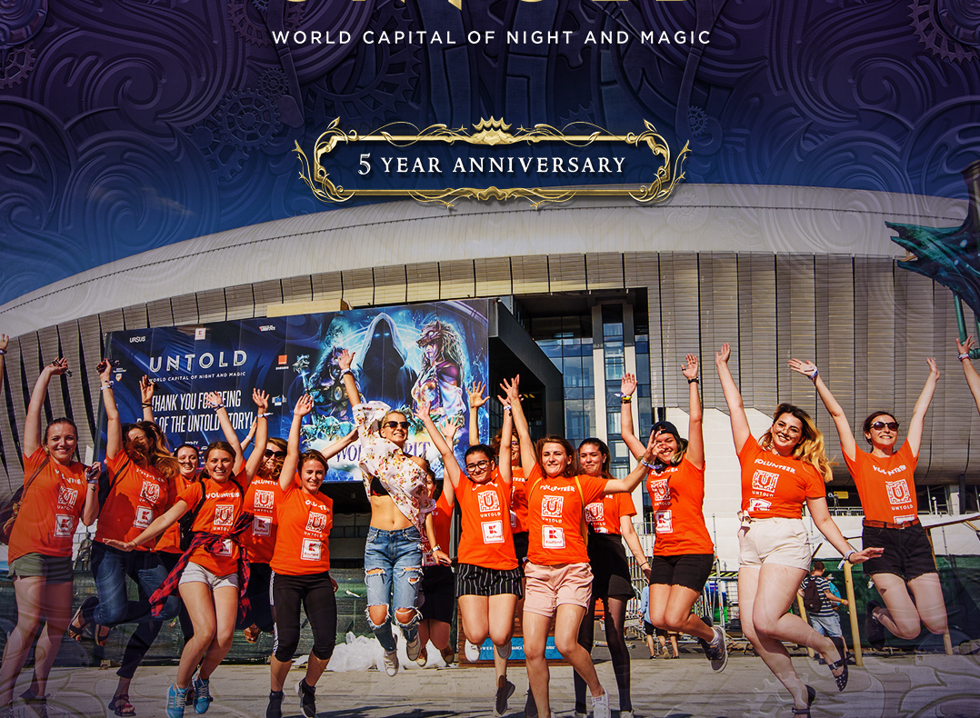 UNTOLD recrutează peste 1200 de voluntari; Înscrierile încep astăzi, 13 mai