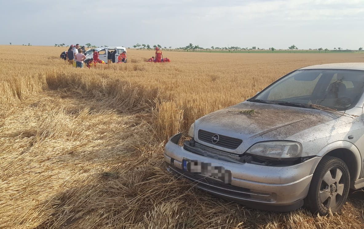 FOTO VIDEO| Patru persoane au ajuns la spital în urma unui accident rutier