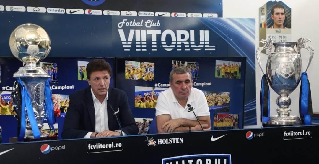 Gică Popescu, prezentat oficial în funcţia de preşedinte al FC Viitorul