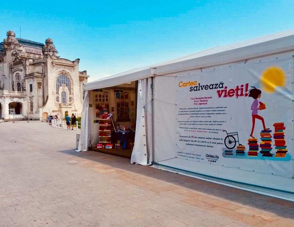 Cartea salvează vieți – campanie umanitară pentru o elevă din Constanța!