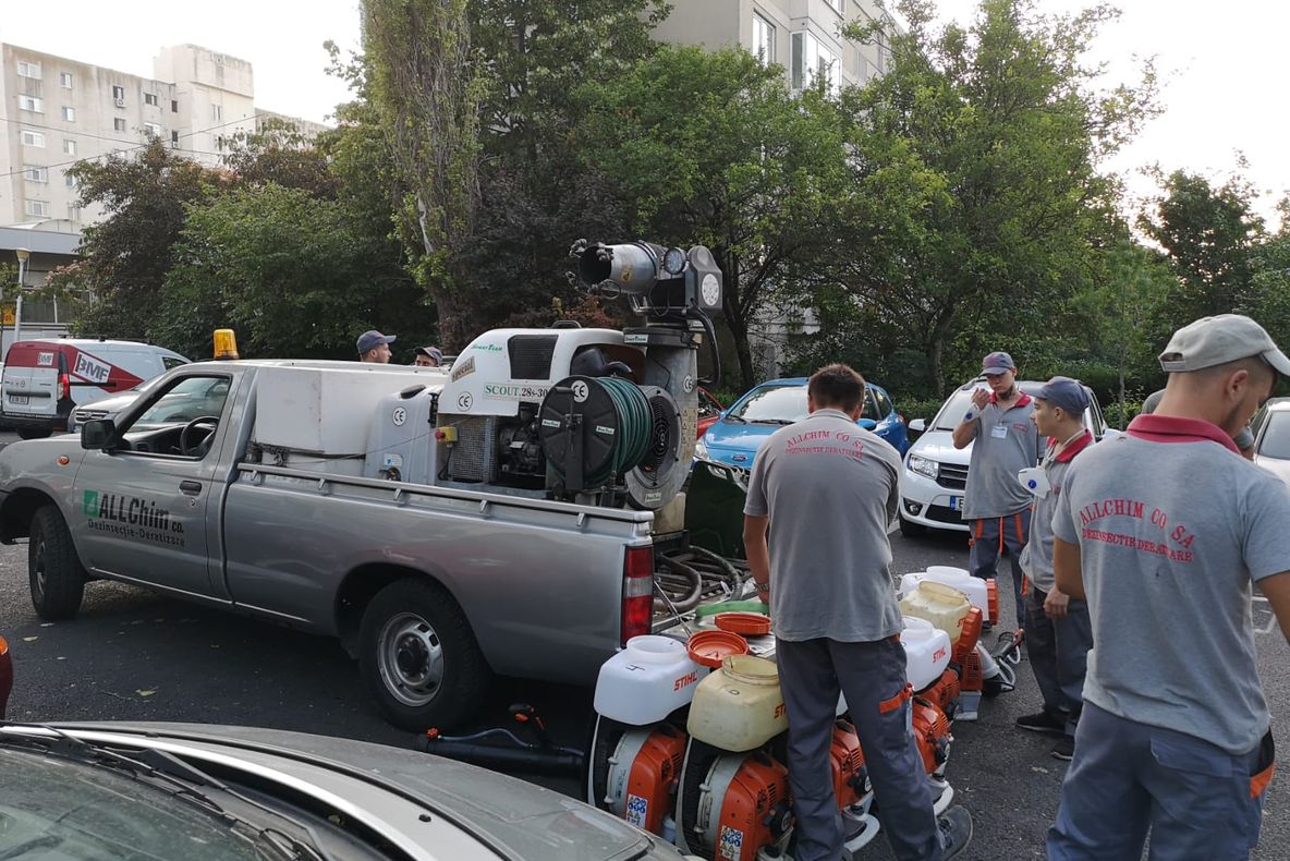 Reprezentanții asociațiilor de proprietari, la dezinsecția din Constanța