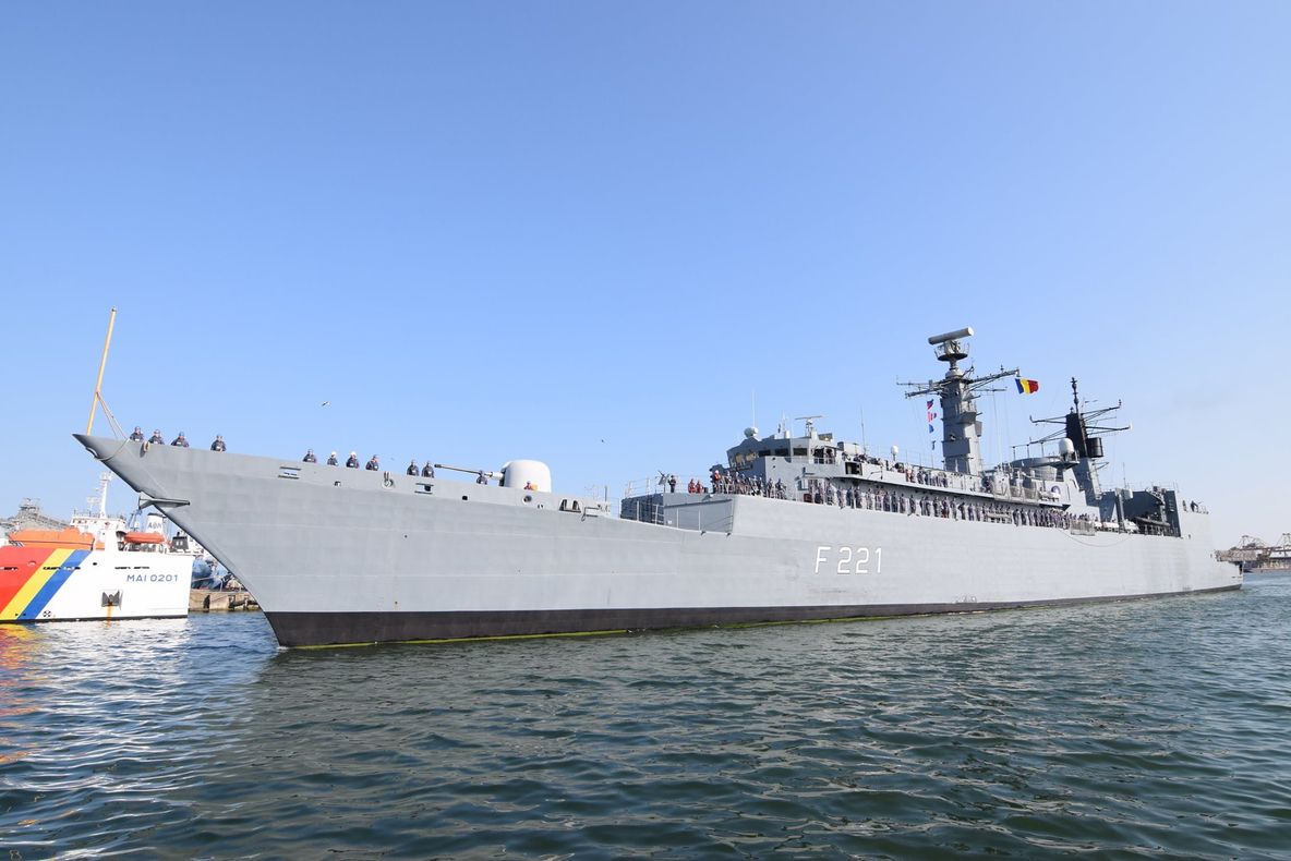 Fregata „Regele Ferdinand” a revenit în Constanța
