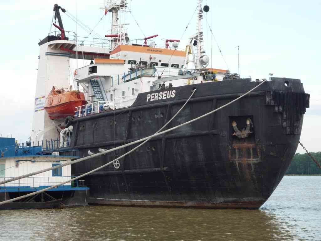 Spărgătorul de gheață Perseus, modernizat în Șantierul Naval Damen Mangalia