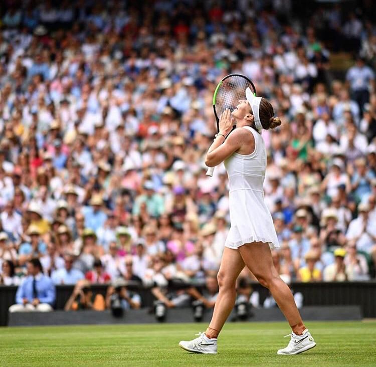 Simona Halep, prima româncă în finală la Wimbledon